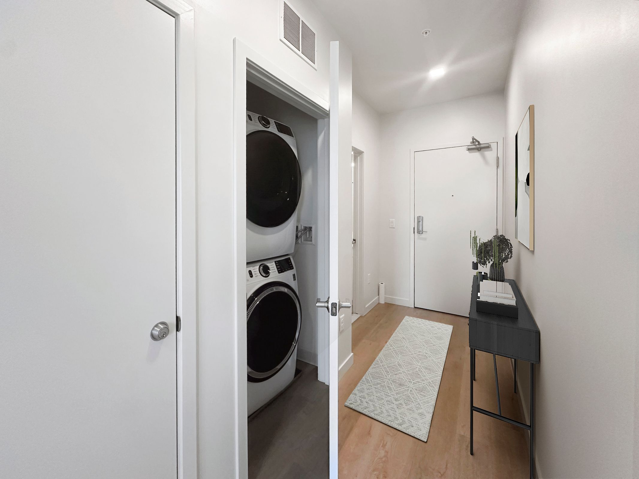 Laundry room at The Revington